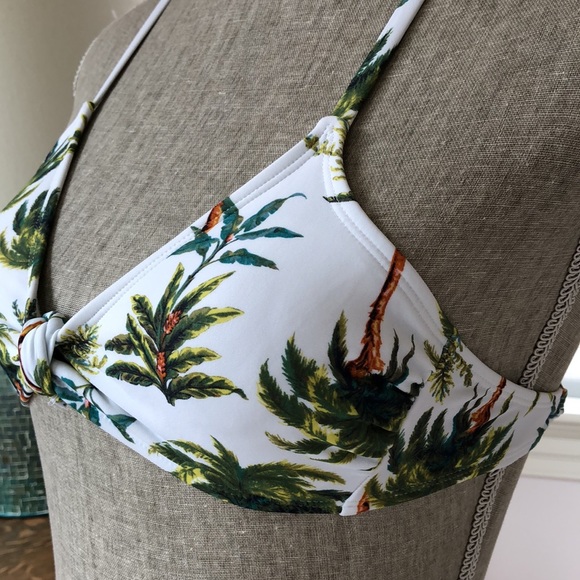3/$25 Island Palms Bikini Top - Picture 3 of 10